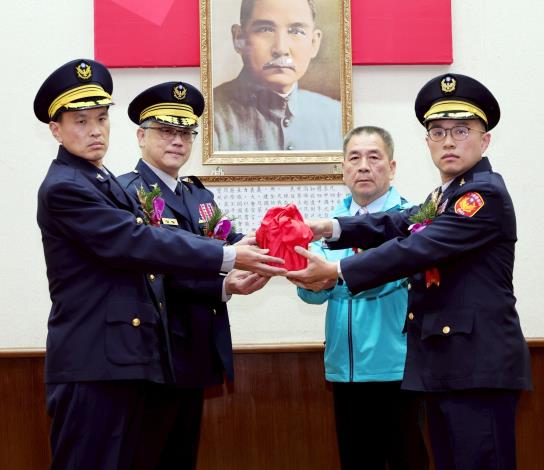 警察局卸、新任分局長聯合交接典禮-2