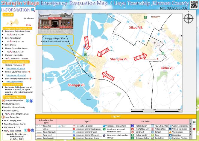 Shanglin Village Evacuation Ma