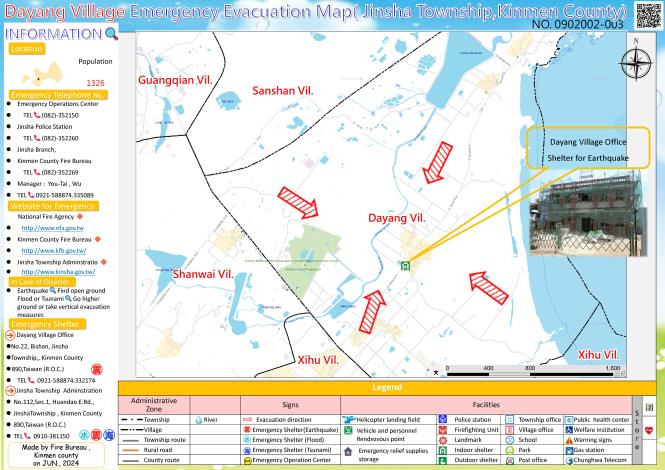 Dayang Village Evacuation Ma