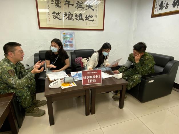 1130927結合金門防衛指揮部辦理「全民健康保險代謝症候群防治計畫」轉介暨衛教宣導活動2