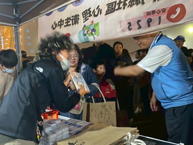 1140419石蚵文化季設站宣導心理健康促進2