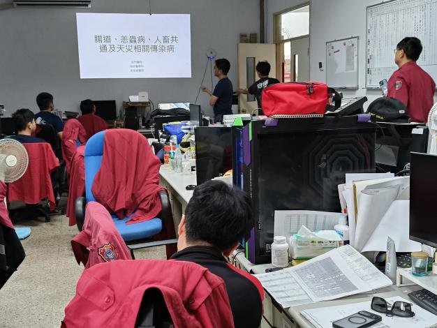 1140421辦理腸道、人畜共通及天然災害相關傳染病防治教育訓練1