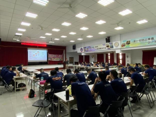 1140925結合金門消防局在職安全衛生教育訓練辦理傳染病防治宣導活動1