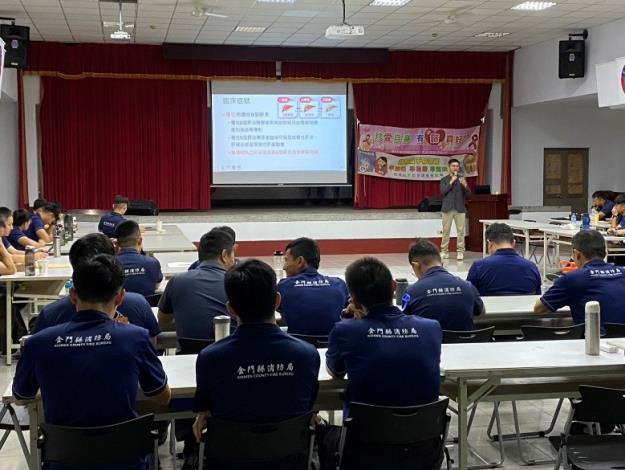 1140925結合金門消防局在職安全衛生教育訓練辦理傳染病防治宣導活動2