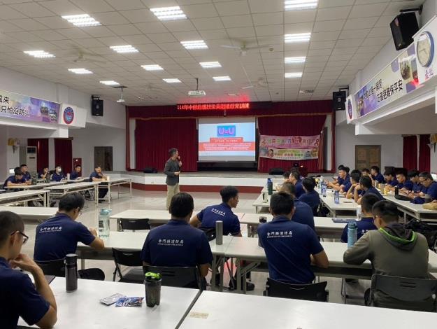 1140926結合金門消防局在職安全衛生教育訓練辦理傳染病防治宣導活動2