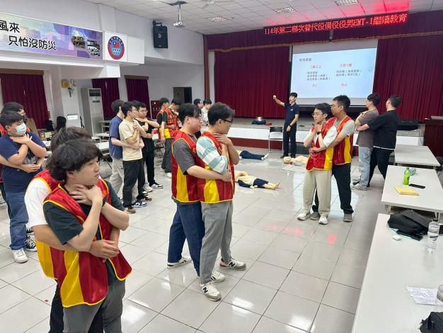 1141013-1016辦理114年度替代役備役役男初級救護技術員繼續教育訓練課程(第二梯次)2