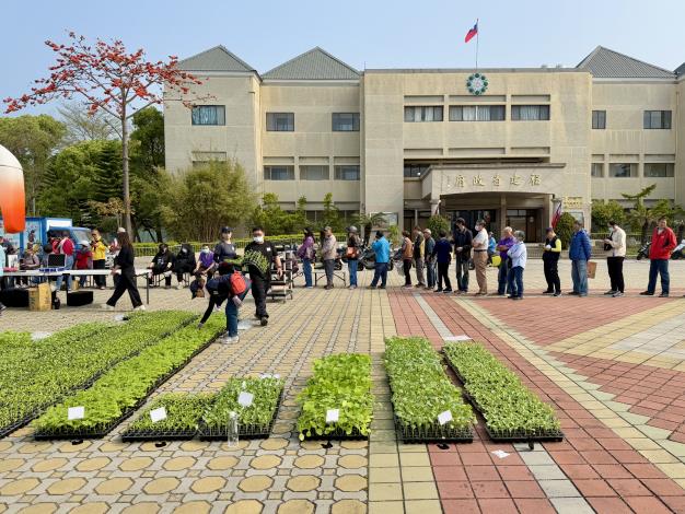 1140411 春季蔬菜穴盤苗下鄉推廣價售(金城場)