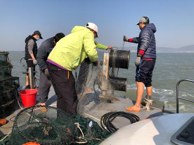 1100301清除非法越界漁網具
