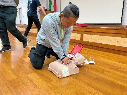 1121026​ AED CPR急救流程教育訓練2
