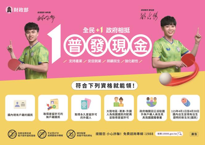 領取資格雙面DM