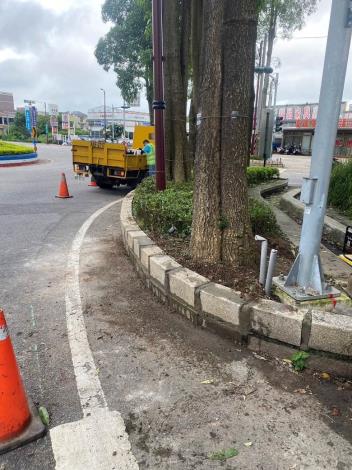 1130619道路附屬設施路緣石修復