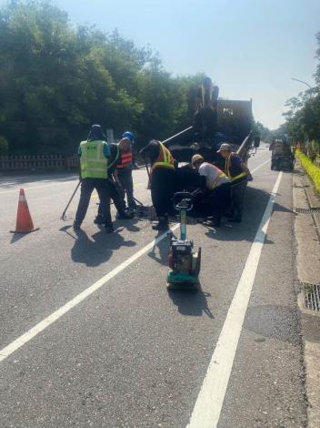 1130911道路破損修復-環島南路