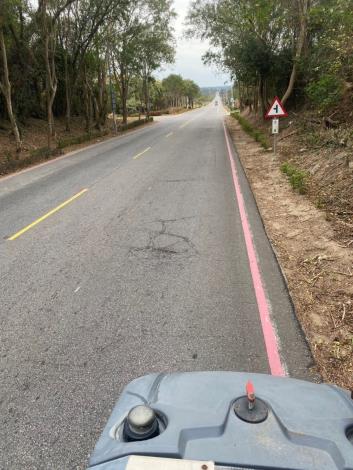 1150121熱拌瀝青道路破損修復－環島南路