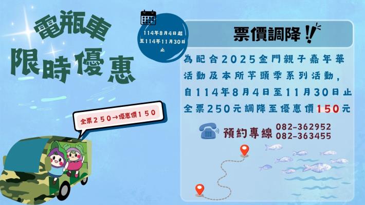 電瓶車遊程優惠