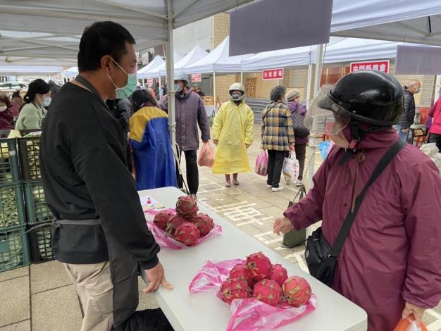 1111217 「金享好農.食在安心」農民市集，推廣安心蔬果