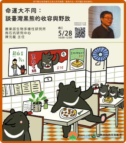 命運大不同談臺灣黑熊的收容與野放