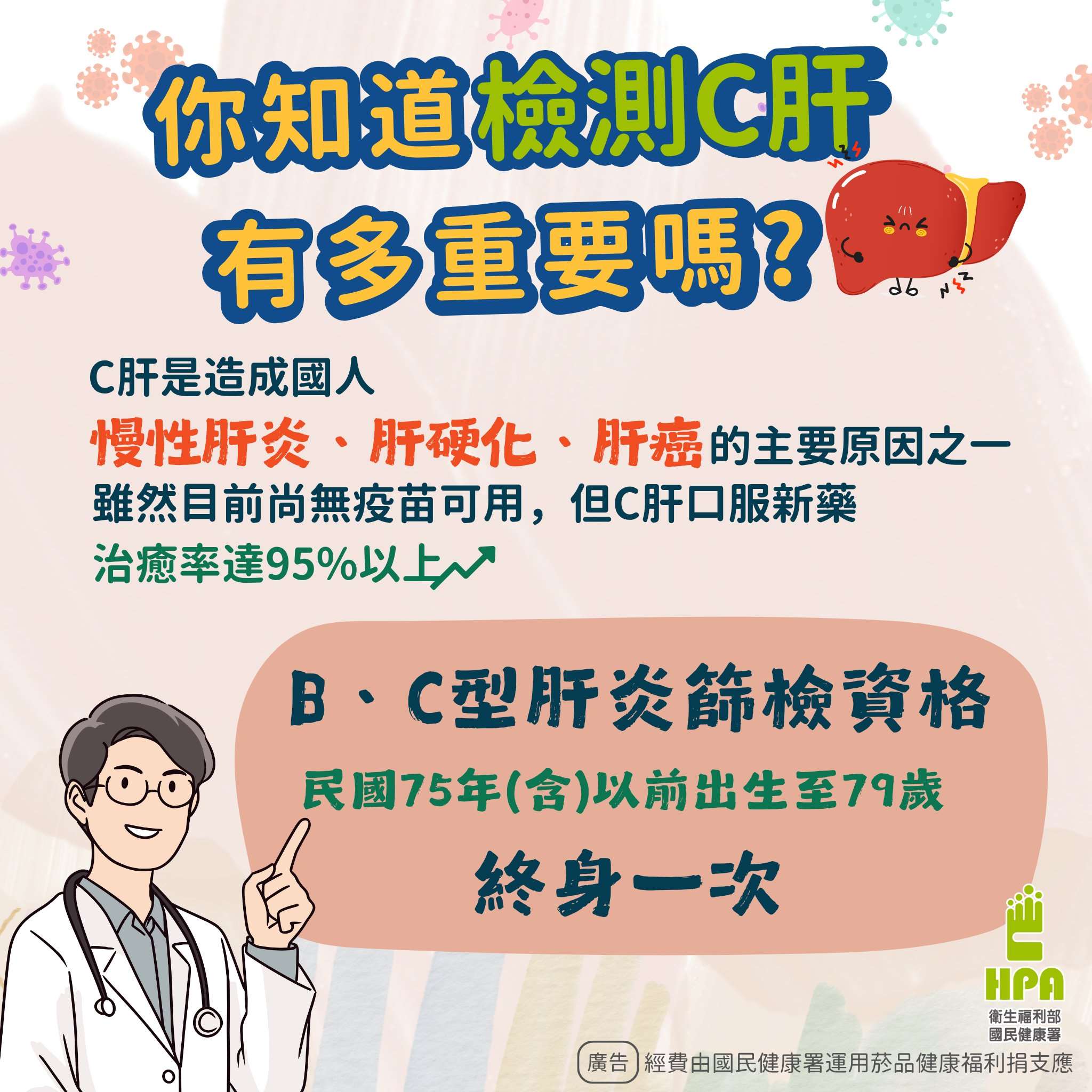 你知道C肝檢測有多重要嗎